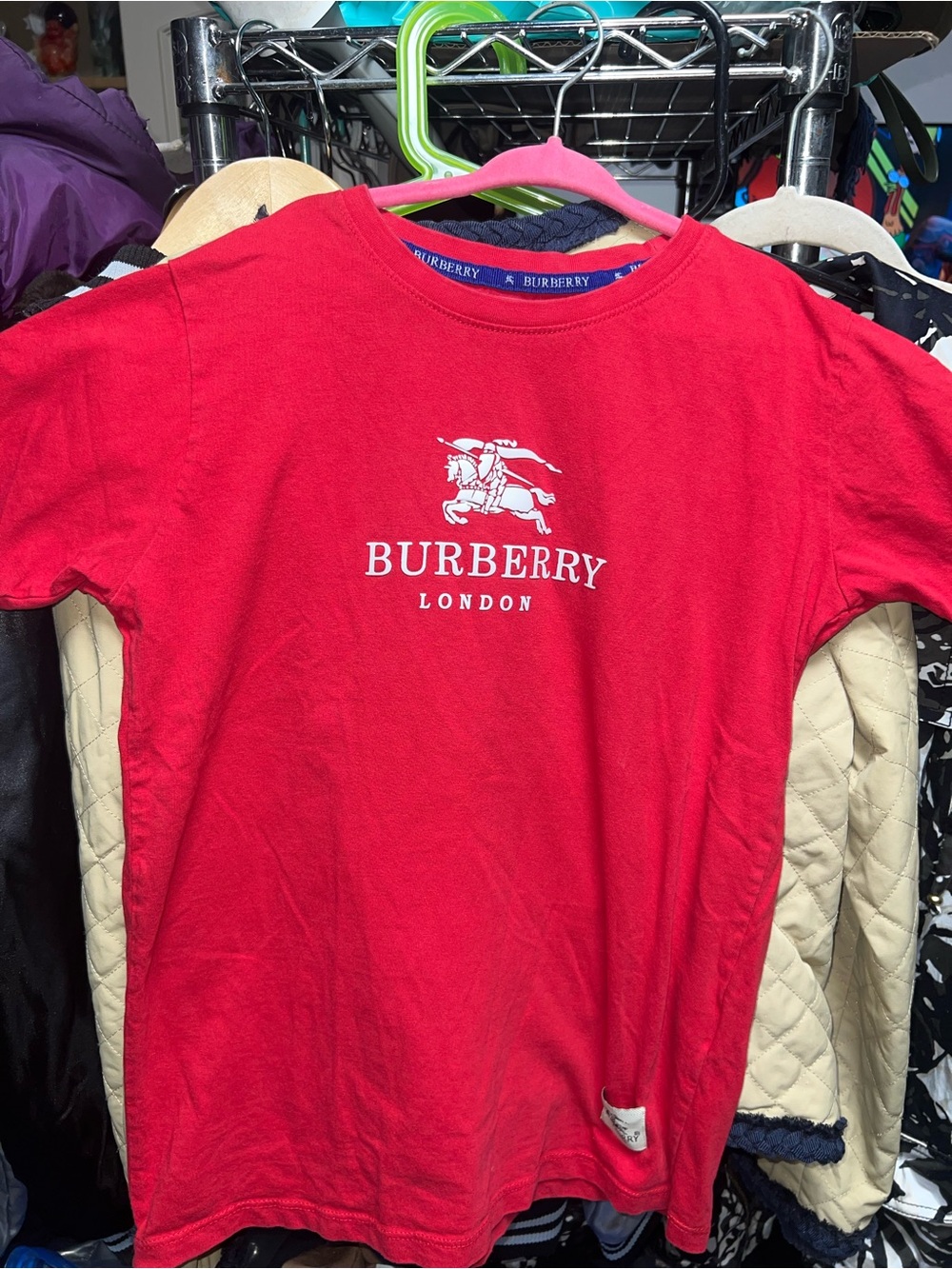 Burberry kids t shirt